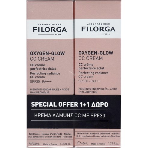 Filorga Promo Oxygen-Glow Perfecting Radiance CC Cream Spf30, 80ml (2x40ml)
