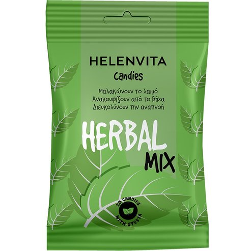 Helenvita Herbal Mix Sore Throat & Cough Candies 20 бр