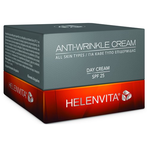 Helenvita Anti-Wrinkle Day Cream Spf25 All Skin Types Дневен крем против бръчки, слънцезащитен крем за всички типове кожа 50ml