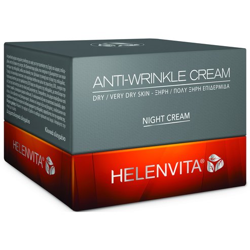 Helenvita Anti-Wrinkle Night Cream Dry/Very Dry Skin Нощен крем против бръчки за суха / много суха кожа 50ml