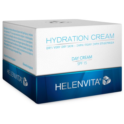 Helenvita Hydration Day Cream Spf15 Dry/Very Dry Skin Хидратиращ, слънцезащитен дневен крем за суха, много суха кожа 50ml