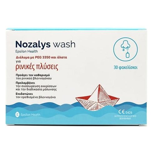 Nozalys Wash Разтвор за промиване на носа 30 Sachets
