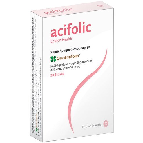 Epsilon Health Acifolic Quatrefolic 30tabs