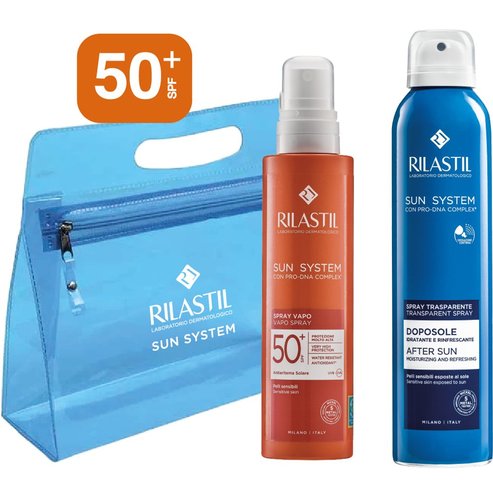 Rilastil Promo Sun System Vapo Spray Spf50+, 200ml & Подарък After Sun Spray 200ml & торбичка 1 бр