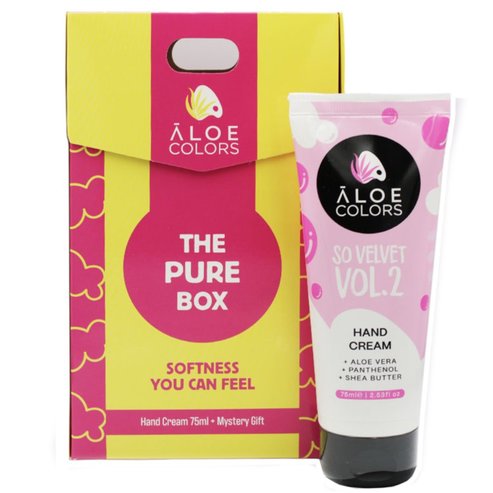 Aloe Colors Promo So Velvet Vol.2 The Pure Box Hand Ceram 75ml & Подарък Mystery Gift