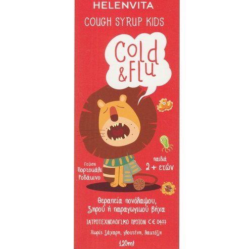 Helenvita Cold & Flu Kids Cough Syrup 120ml