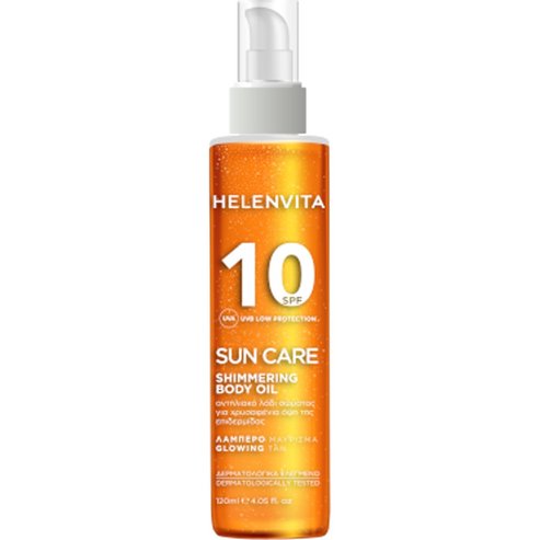 Helenvita Sun Care Shimmering Body Oil Spf10, 120ml