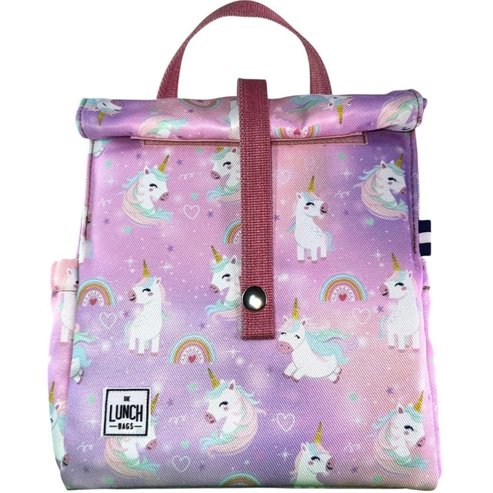 The Lunch Bags Kids Изотермична чанта за храна с дръжка и дизайн с еднорог - дъга 1 брой Код LB1747 - Rainbow Unicorn