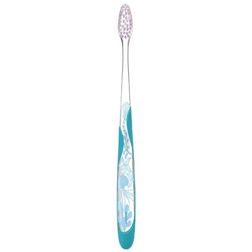 Jordan Individual Reach Small Precision Head Soft Toothbrush 1 бр - светло синя