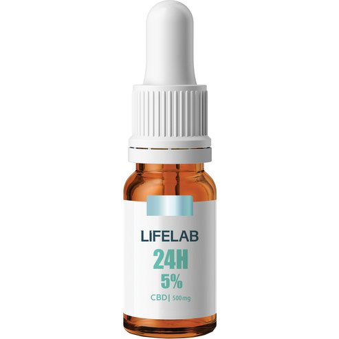 Lifelab 24H 5% CBD 500mg 10ml