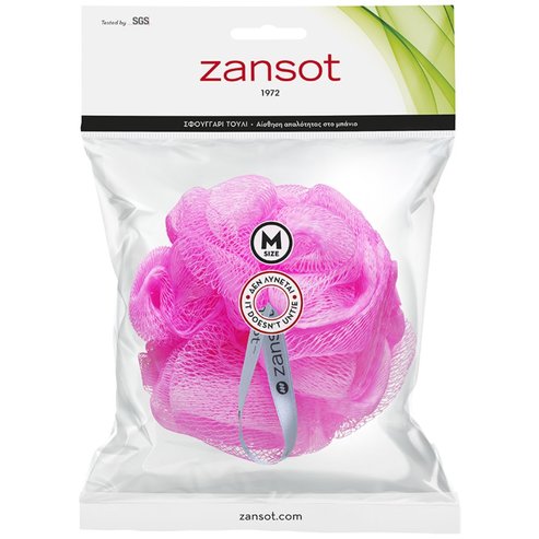 Zansot Mesh Sponge Medium 1 Τεμάχιο - Ρόζ