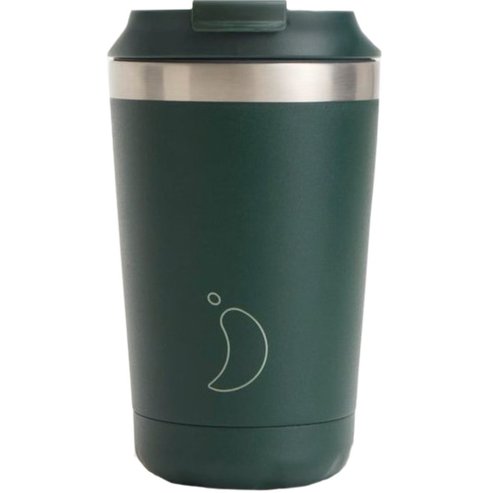 Chilly\'s Original Og Cc Coffee Cup Неръждаема Термочаша за Напитки 340ml - Matte Green