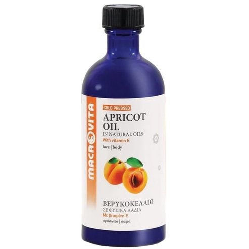 Macrovita Apricot With Vitamins E,C & F Face, Body & Hair Oil 100ml