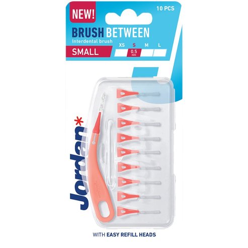 Jordan Brush Between Interdental Small 0.5mm 10 бр - червено
