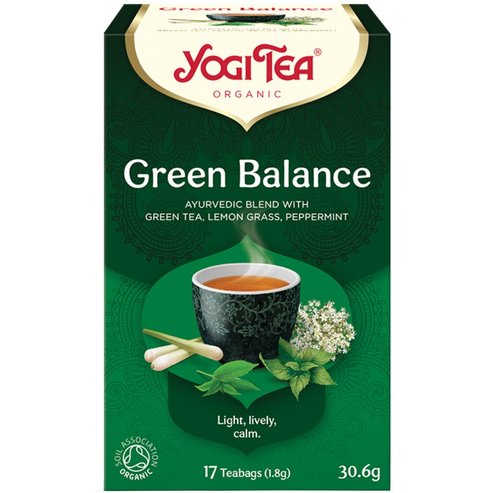 Yogi Tea Green Balance 17 Teabags (17 сашета x 1,8g)