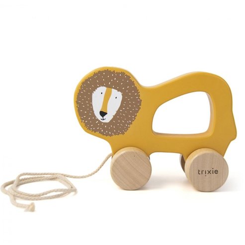Trixie Wooden Pull Along Toy Код 77378, 1 бр - Mr. Lion