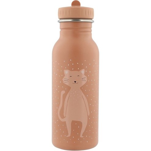 Trixie Bottle Код 77849 Детска Бутилка от Неръждаема Стомана с Практичен Накрайник 500ml - Mrs. Cat
