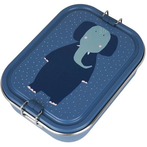 Trixie Lunch Box Large - Mrs. Elephant Кутия за храна от неръждаема стомана в различни сладки дизайни с животни 1 брой