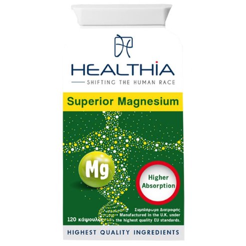 Healthia Superior Magnesium Higher Absorption 125mg 120caps