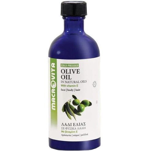 Macrovita Olive With Vitamins E,C & F Face, Body & Hair Oil 100ml