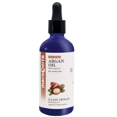 Macrovita Argan Oil with Vitamins E + C + F 100ml