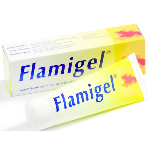 Flamigel Gel Гел за рани и изгаряния 50g
