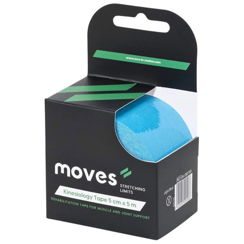 Alfacare Moves Kinesiology Tape 5cm x 5m - Синьо