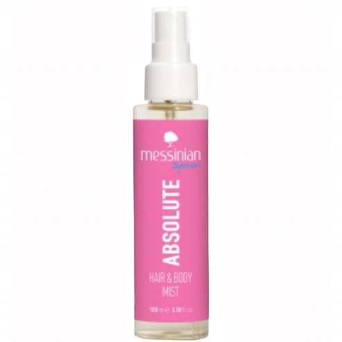 Messinian Spa Absolute Hair & Body Mist Хидратиращ спрей за коса & тяло с нежна плодова свежест за комфорт, топлина & индивидуалност 100ml