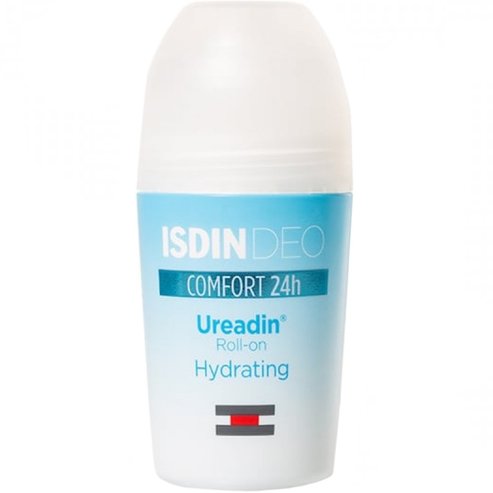 Isdin Hydrating Comfort 24h Ureadin Roll-on Хидратиращ дезодорант със сух финиш за 24-часова защита от изпотяване 50ml