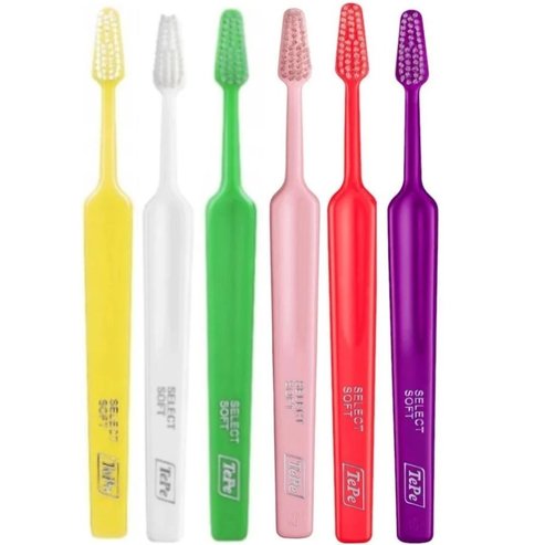 TePe Select Soft Multicolor Toothbrush 6 броя