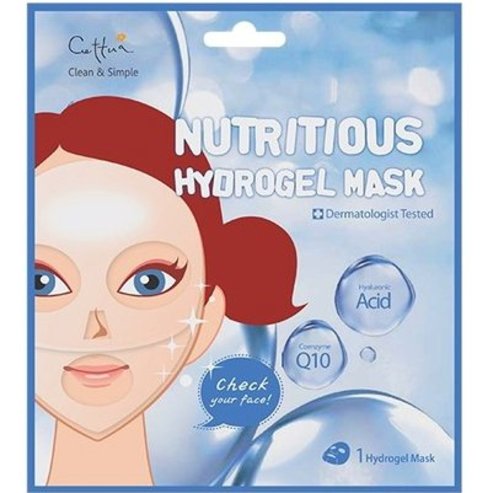 Cettua Clean & Simple Nutritious Hydrogel Mask, Маска за дълбока хидратация и подхранване на кожата, 1бр