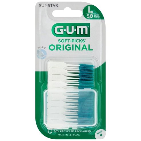 Gum Promo Soft Picks Original Toothpick Large 50 бр