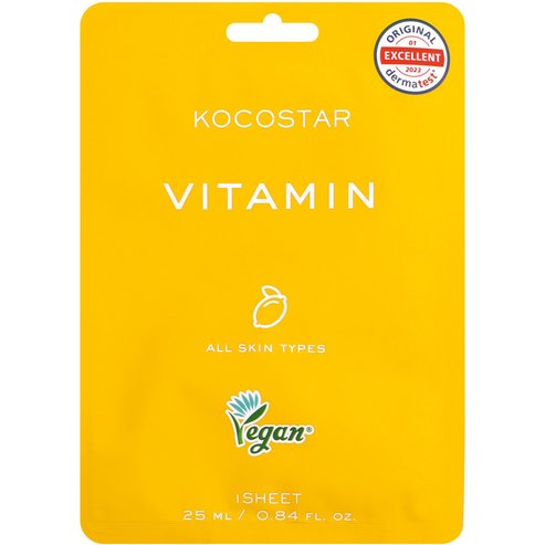 Kocostar Vitamin Face Mask Код 5603, 1 бр