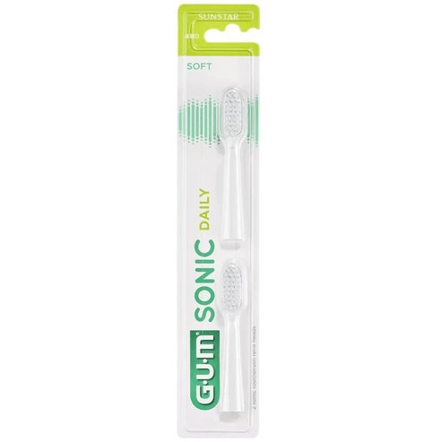 Gum Activital Sonic Soft 4100 White Резервни глави 2 бр