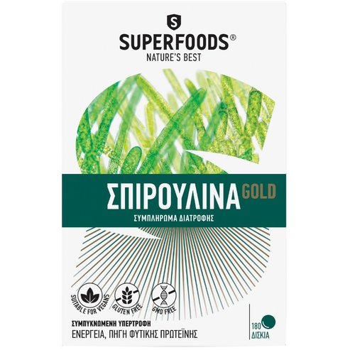 Superfoods Spirulina Gold 180tab