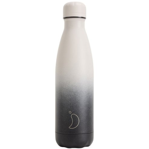 Chilly\'s Original Gradient Bottle Неръждаема Термобутилка 500ml - Black Pebble