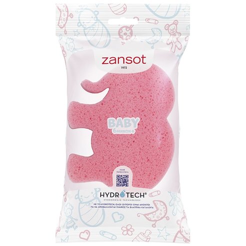 Zansot Baby 6 Months Sponge 1 брой - Розово Слонче