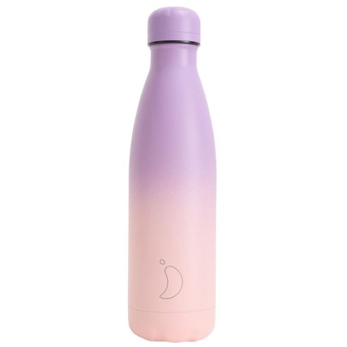 Chilly\'s Original Gradient Bottle Неръждаема Термобутилка 500ml - Peach Purple