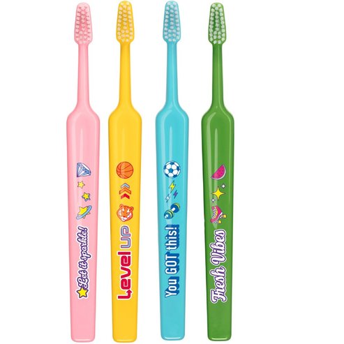 TePe Kids Extra Soft Toothbrush 6+ Years 4 броя - Multicolor 3