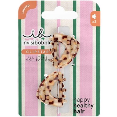 Invisibobble Clipstar Golden Caddie Щипки тип кламър за фина & нормална коса 2 броя