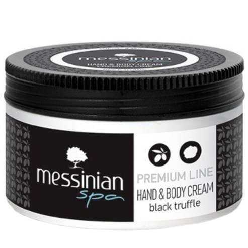 Messinian Spa Premium Line Black Truffle Hand & Body Cream Хидратиращ крем за ръце & тяло с аромат на черен трюфел за мека кожа 250ml