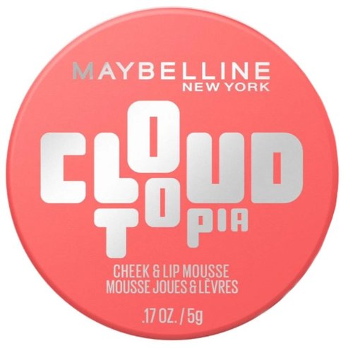 Maybelline Cloudtopia Cheek & Lip Mousse Матов мус за бузи и устни с лека текстура и наситен цвят 5g - 05 Coral Illusion