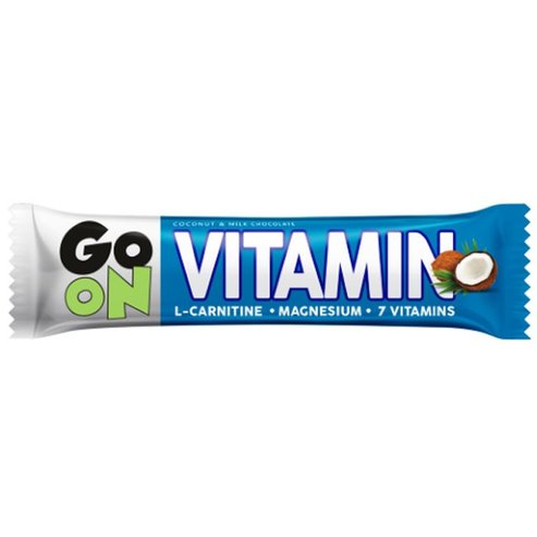 Go On Vitamin Bar Coconut & Milk Chocolate 50g