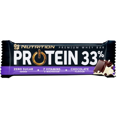 Go On Nutrition Premium Whey Protein 33% Bar with Chocolate Flavour 50g