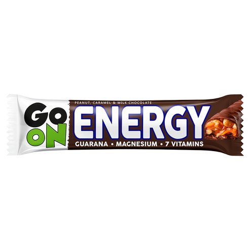 Go On Nutrition Energy Peanut, Caramel & Milk Chocolate Bar 45g