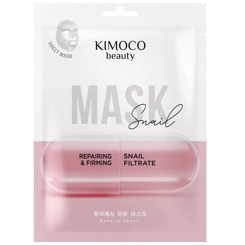 Kimoco Beauty Repairing & Firming Snail Filtrate Sheet Mask 23ml