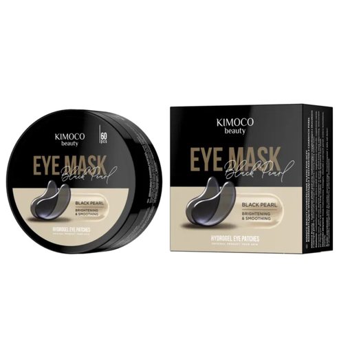 Kimoco Beauty Brightening & Smoothing Black Pearl Eye Mask 60 бр