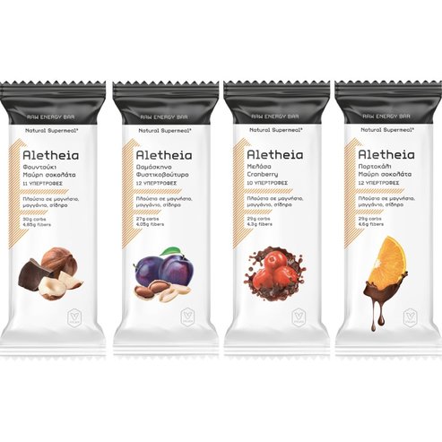 Vican Подарък Aletheia Raw Energy Bar в произволен избор на вкус 50g