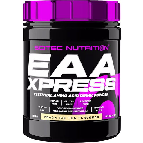 Scitec Nutrition EAA Xpress Essebtial Amino Acid Drink Powder 400g - Peach Ice Tea