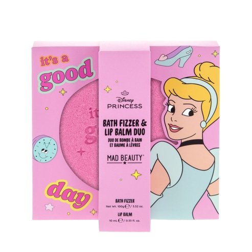 Mad Beauty Promo Bath Fizzers 100g & Lip Balm Duo 10ml